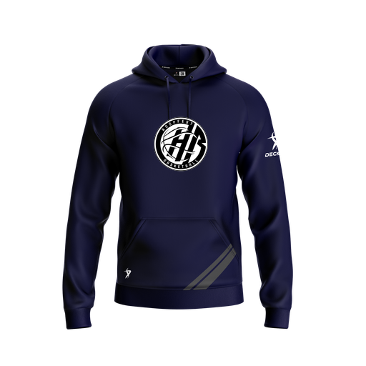 [FOLHSMNV-YXS-LOGO2] Summit Hoodie (Youth XS, Navy, Logo 2)