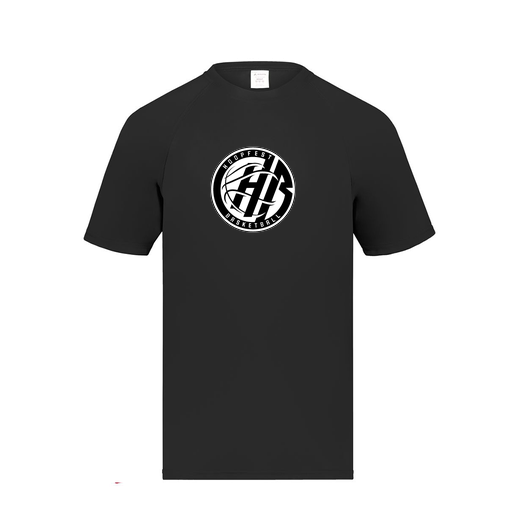 [2790.080.S-LOGO2] Men's Smooth Sport T-Shirt (Adult S, Black, Logo 2)