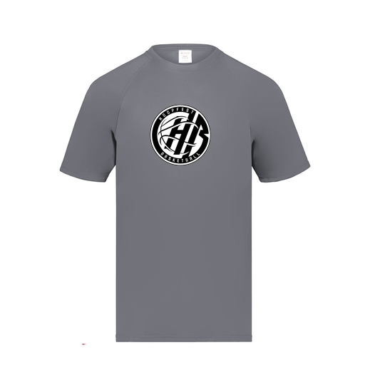 [2790.059.S-LOGO2] Men's Smooth Sport T-Shirt (Adult S, Gray, Logo 2)