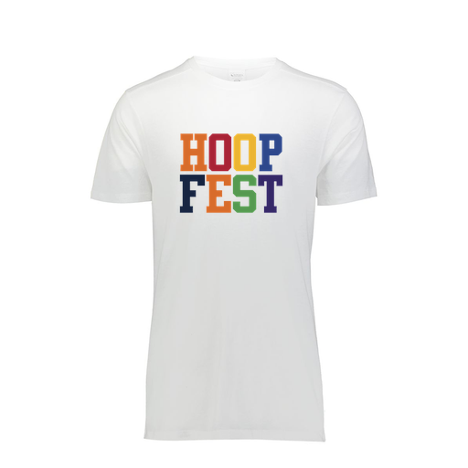 [FTSCUBWH-YS-LOGO1] Decker Youth Tri-Blend T-Shirt - Short Sleeve (Youth S, White, Logo 1)