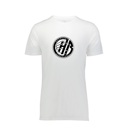 [3066.005.S-LOGO2] Youth Ultra-blend T-Shirt (Youth S, White, Logo 2)