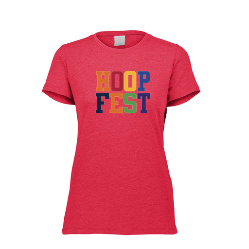 [3067.V96.XS-LOGO1] Ladies Ultra-blend T-Shirt (Female Adult XS, Red, Logo 1)