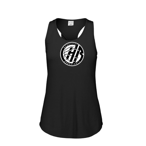 [3078.K94.S-LOGO2] Ladies Tri Blend Tank Top (Female Adult S, Black, Logo 2)