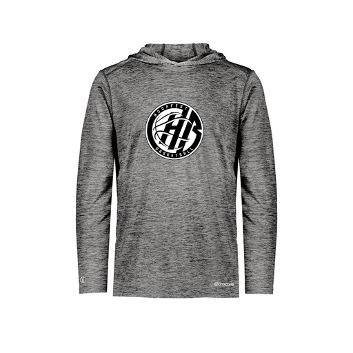 [FOLHCGBK-YS-LOGO2] Decker Youth Charge Hoodie (Youth S, Black, Logo 2)