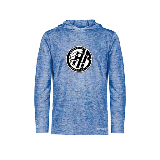 [FOLHCGRY-YS-LOGO2] Decker Youth Charge Hoodie (Youth S, Royal, Logo 2)