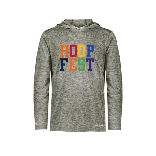 [FOLHCGGY-YS-LOGO1] Decker Youth Charge Hoodie (Youth S, Gray, Logo 1)