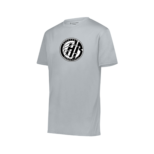 [222819.099.XXS-LOGO2] Youth Movement Dri Fit Shirt (Youth XXS, Silver, Logo 2)